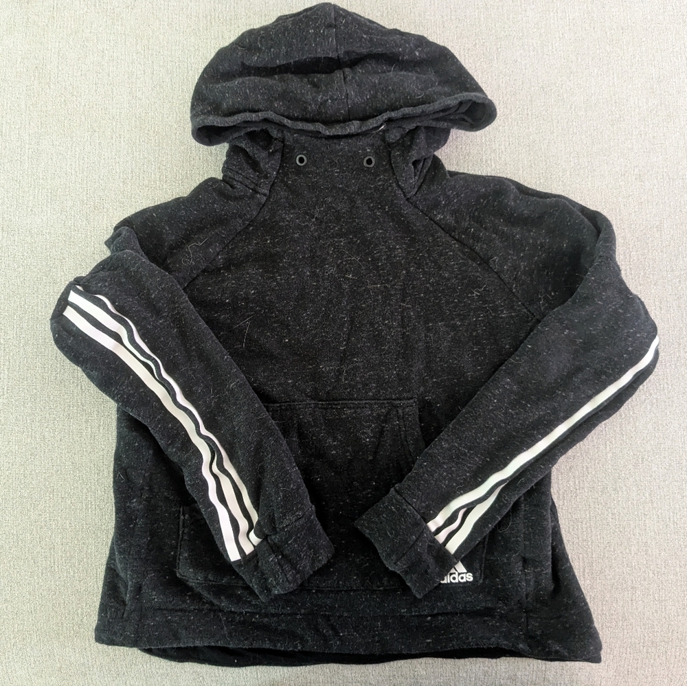 Adidas Black Hoodie Jacket